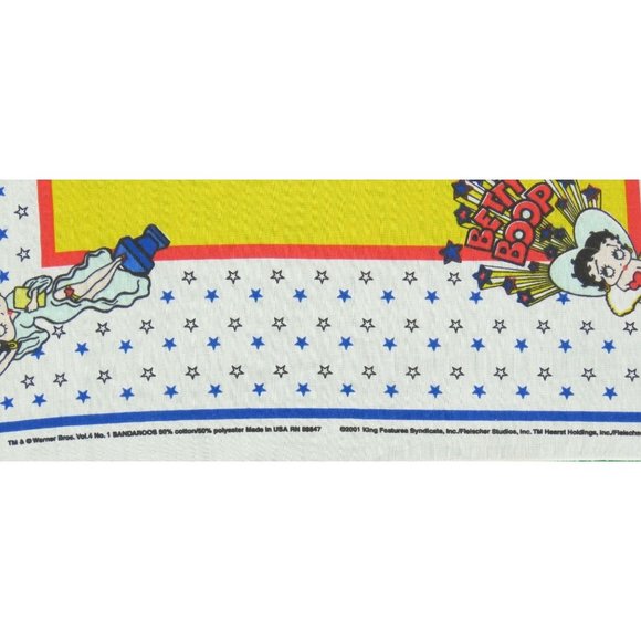 2001 Vintage Betty Boop Bandana - Picture 2 of 2